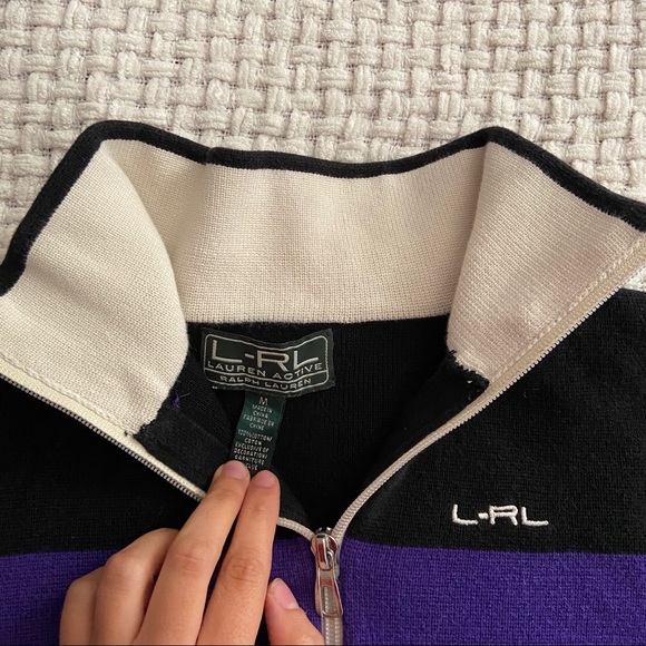 HP⭐️ Vintage 90s Ralph Lauren Track Jacket - Picture 4 of 8